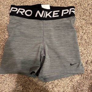 Gray Nike Pros